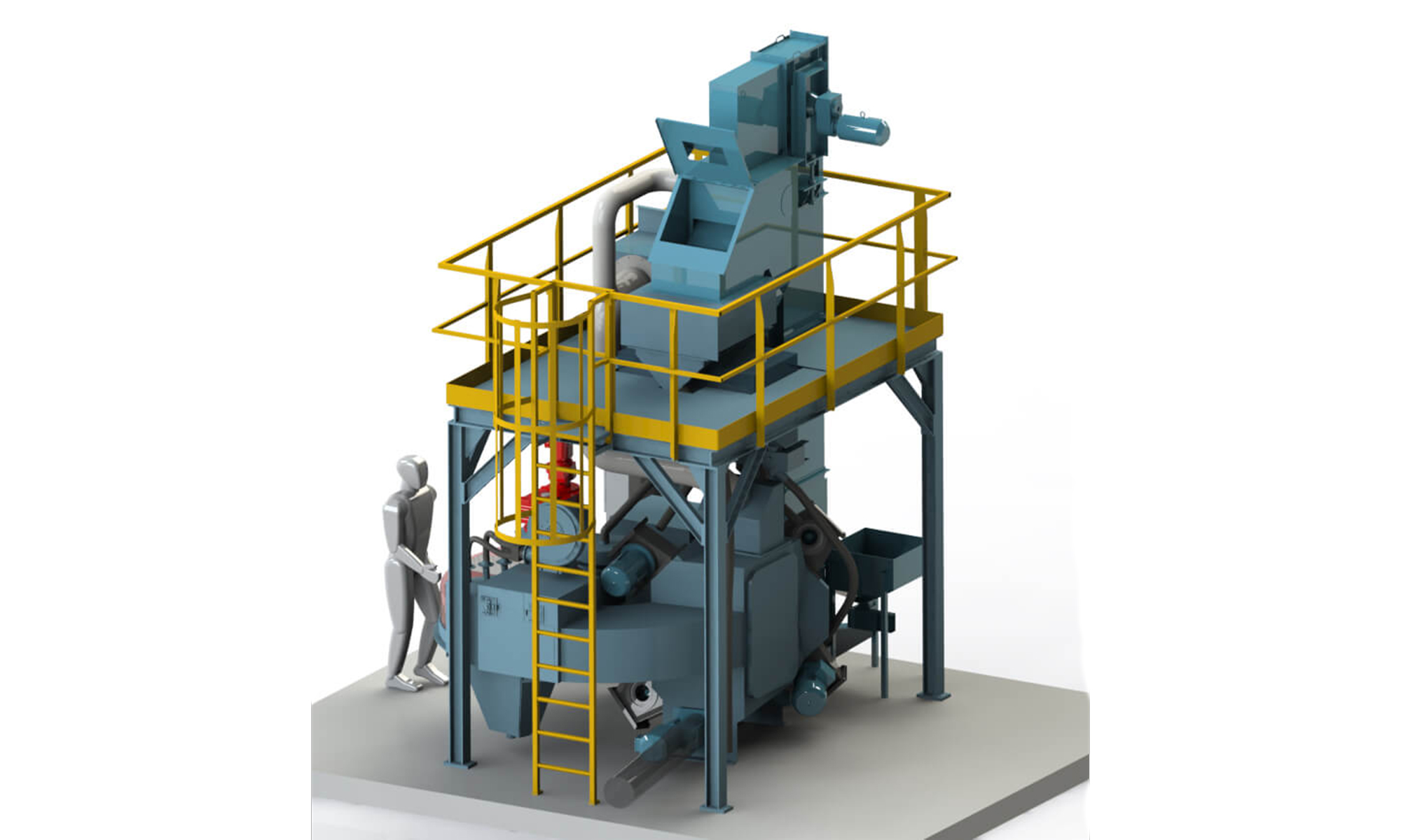 Continuous Through-Feed Process