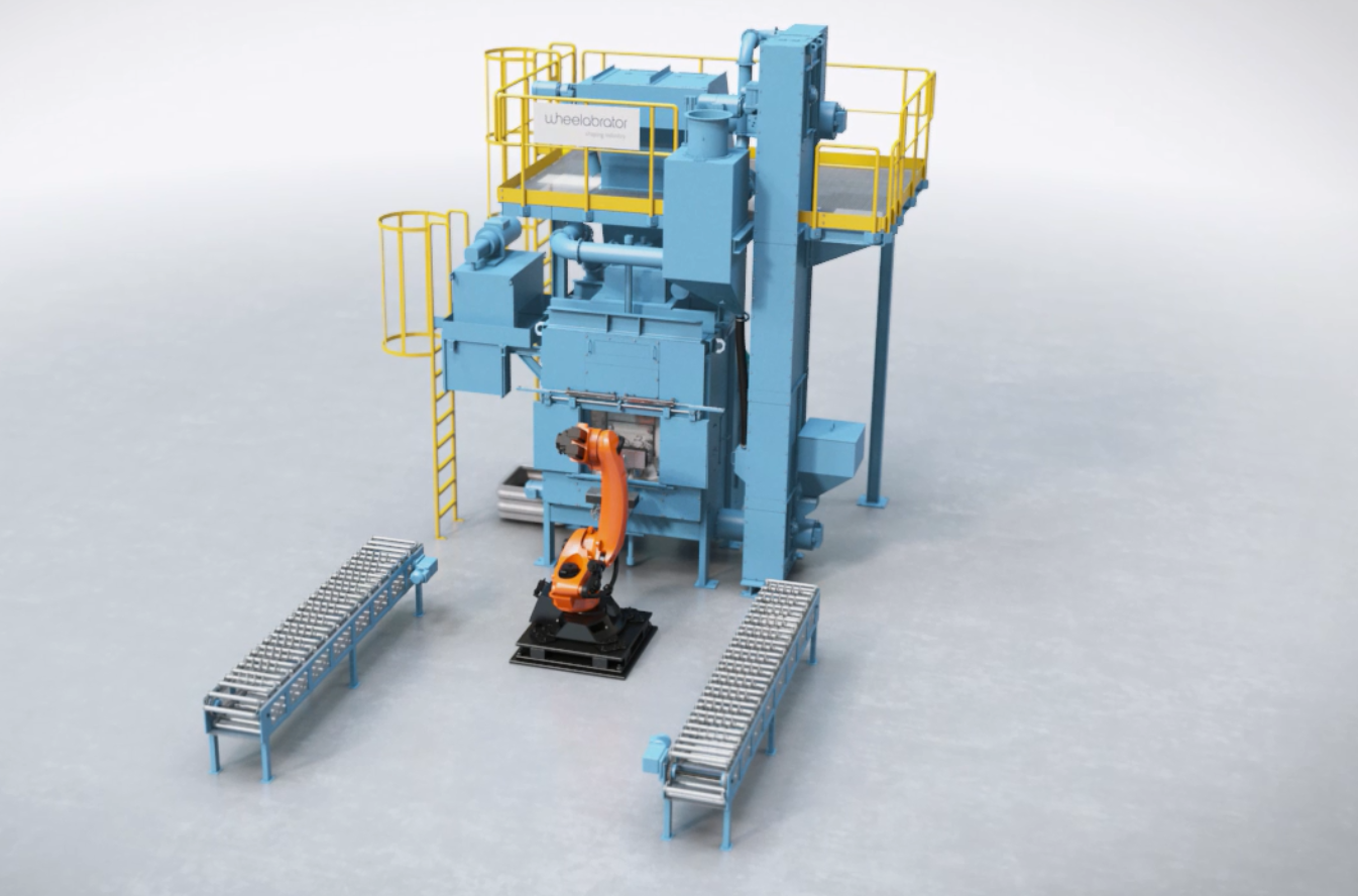 STRESS LEAF SPRING PEENING MACHINE SPA